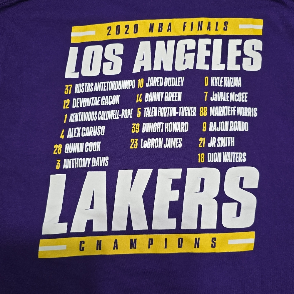 L.A. Lakers 2020 NBA Finals Champions - Picture 5 of 7